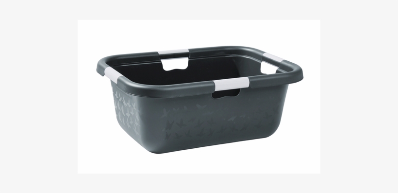 Laundry Basket, Gray Solid - Laundry Baskets, transparent png #1299583