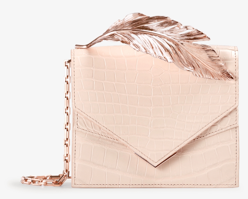 Gold - Ralph & Russo Alina Clutch, Blue, transparent png #1299628