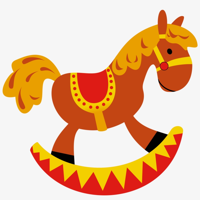 Pony Clipart Pretty Horse - Clipart Rocking Horse, transparent png #1299713