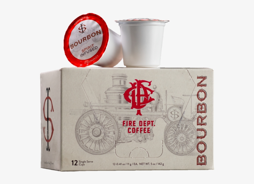 Fire Department Cups, Bourbon-infused - Fire Dept. Coffee Bourbon Infused Single Serve, transparent png #1299876