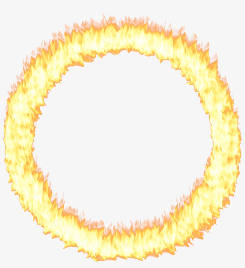 Firering Fire Circle 3d Flames Sticker - Gorillaz, transparent png #1299938