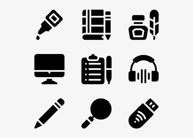 Stationery 50 Icons - Stationery, transparent png #1299962