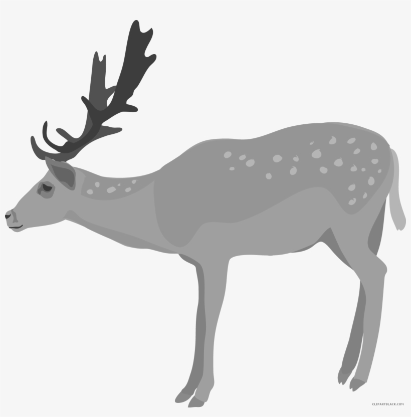 Clipart Fall Deer - Deer Clip Art Png, transparent png #130006