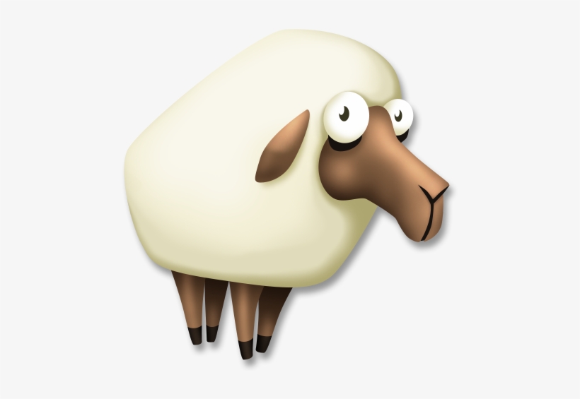 Sheep - Hay Day Animals, transparent png #130056