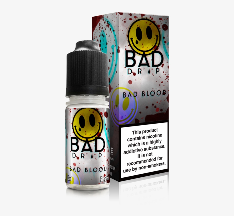 Bad Blood E-liquid - Electronic Cigarette Aerosol And Liquid, transparent png #130412