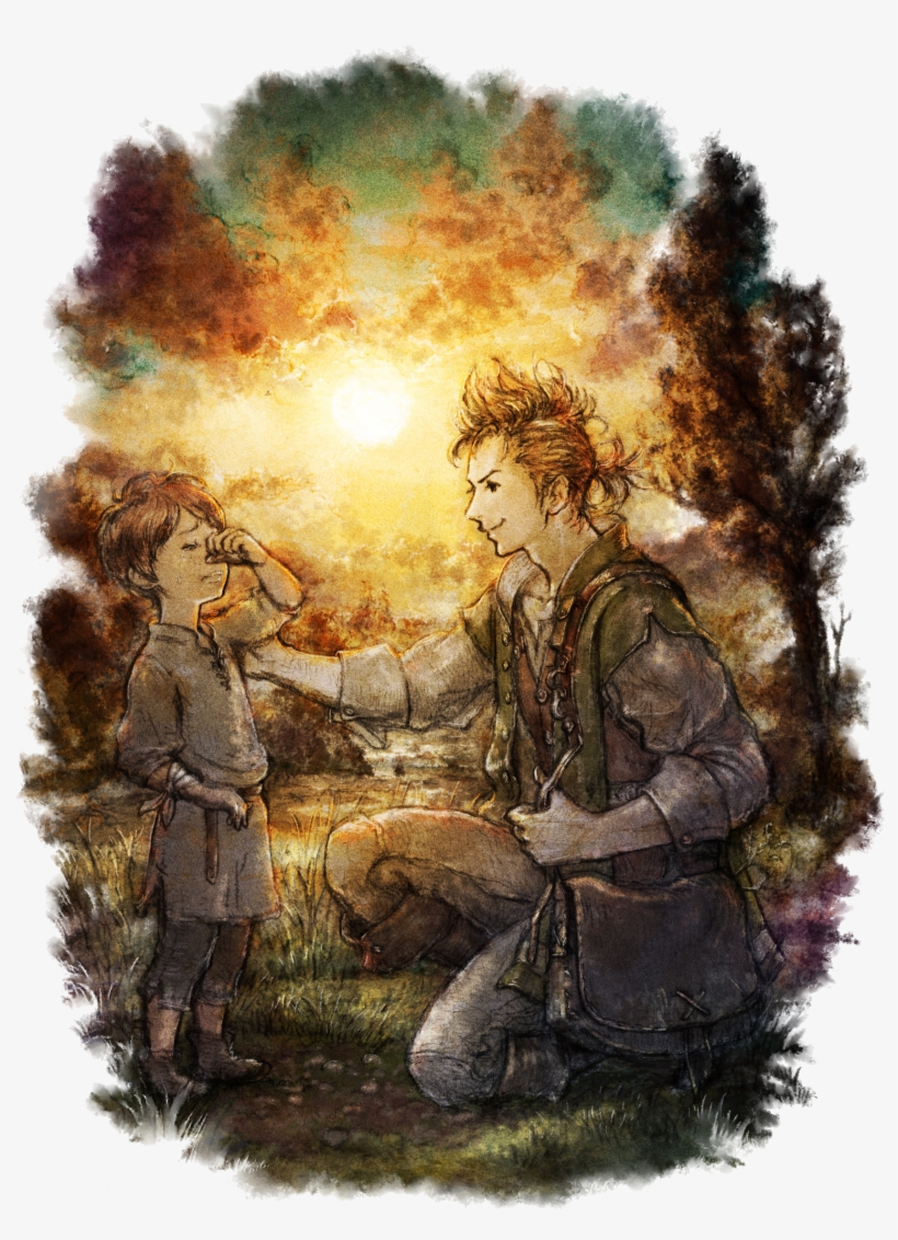 Alfyn Art - Octopath Traveler Alfyn, transparent png #130526