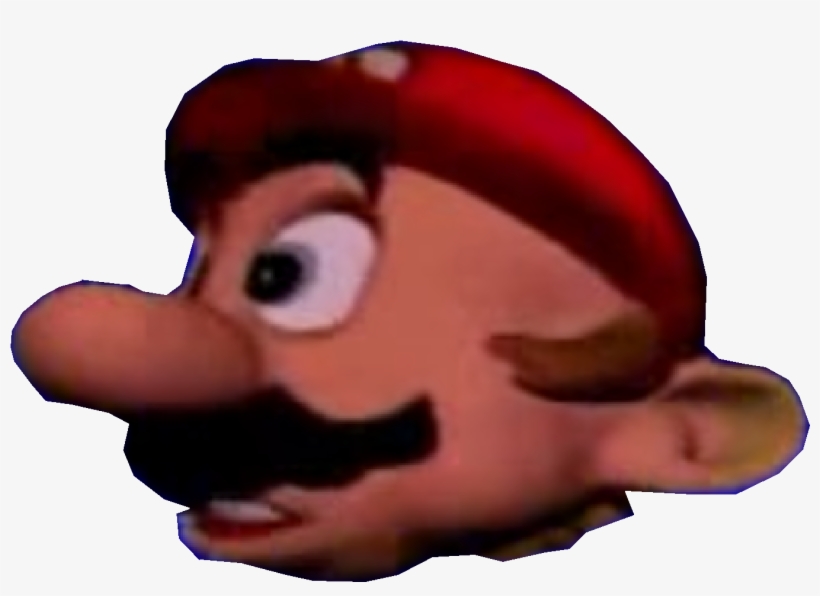Mario Head Lose Pose - Super Smash Bros., transparent png #130529