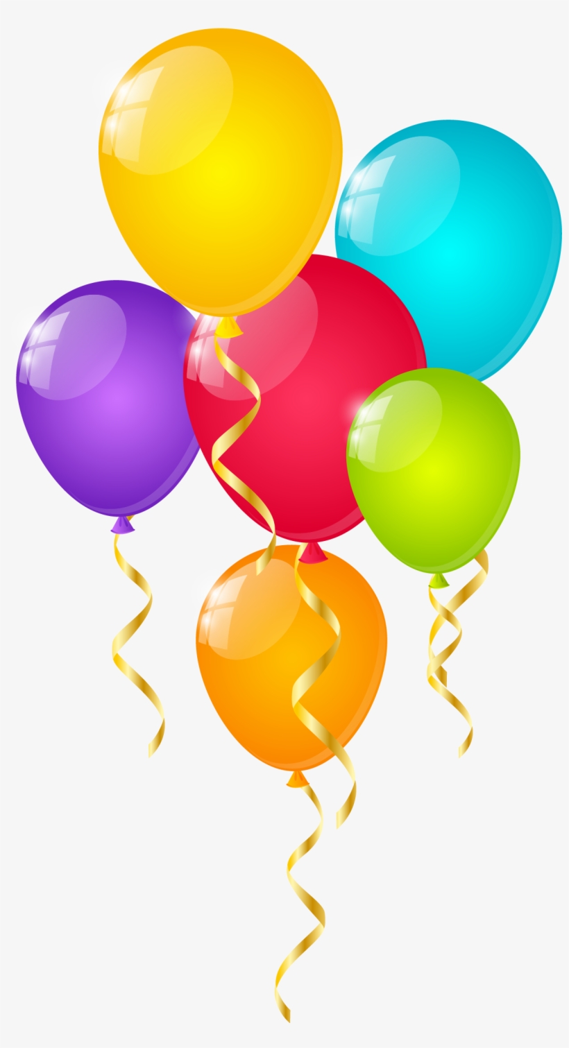 Imagen De Colores Cumplea Svg - Globos De Cumpleaños Png, transparent png #130643