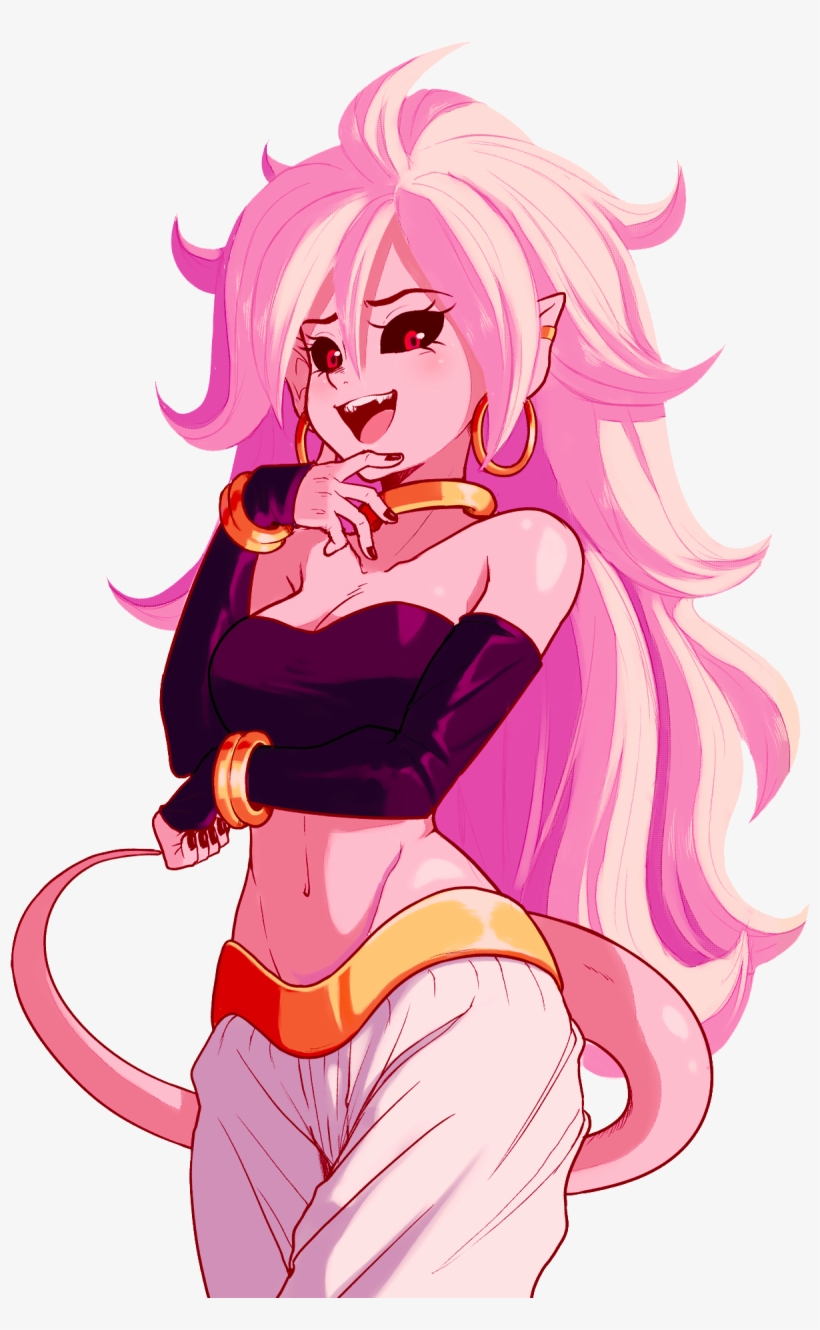 Majin Android 21 Png - Free Transparent PNG Download - PNGkey