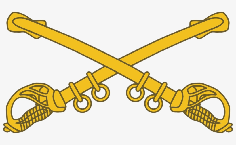 Us Cavalry Branch Insignia - Cavalry Branch Insignia, transparent png #130735