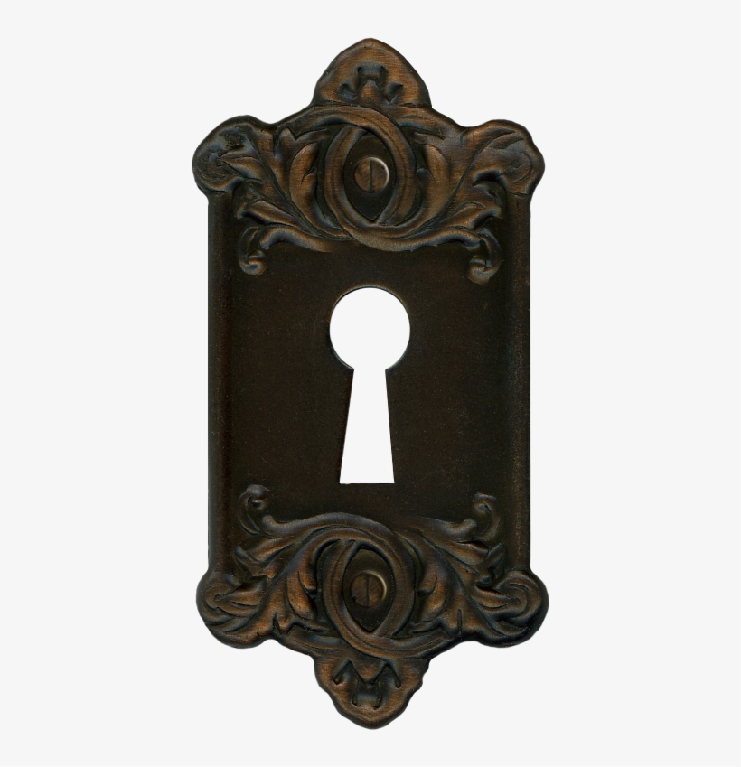 Graphic Royalty Free Stock Retro Vintage Key Plate - Old Fashioned Door Lock, transparent png #130909
