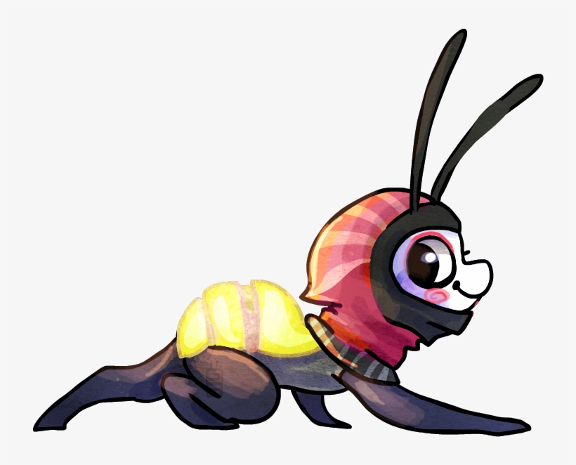 Lightning Bug Png Transparent Lightning Bug Images Cartoon Lightning
