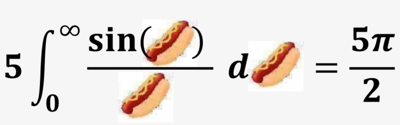 So The Answer To The Original Problem Is Numerically - Chili Dog, transparent png #131953