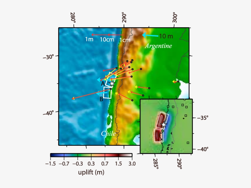 Epicenter Of The 2010 Chile Earthquake After Usgs , Earthquake Free