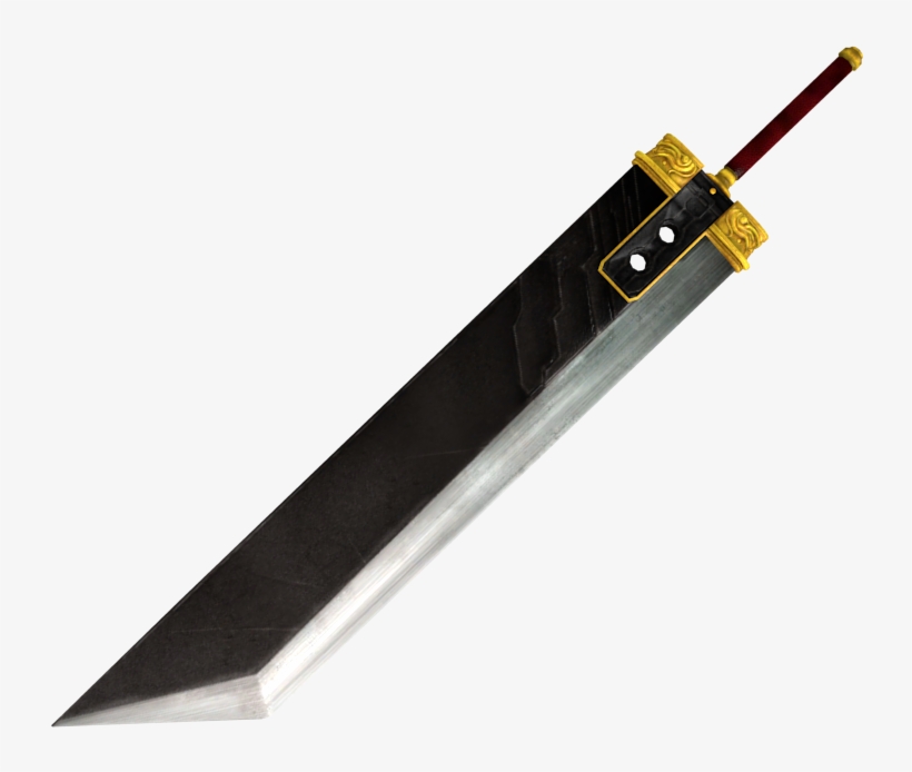 Mff Buster Sword Model Final Fantasy Sword Png Free Transparent Png Download Pngkey