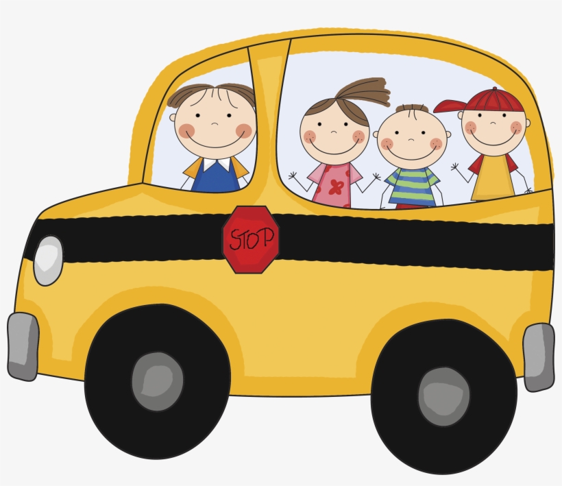 School Bus Clipart Png Images - Things We Can See In School, transparent png #132136