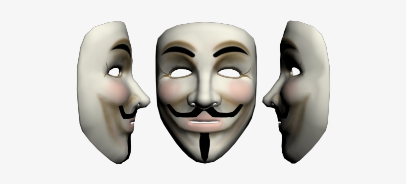 Anonymous Mask Png Pic - Mask Anonymous Gta Sa, transparent png #132401