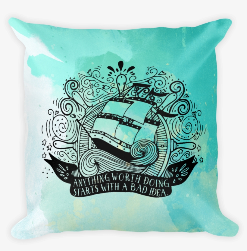 Bad Idea Pillow The Grisha Trilogy - Cushion, transparent png #132419