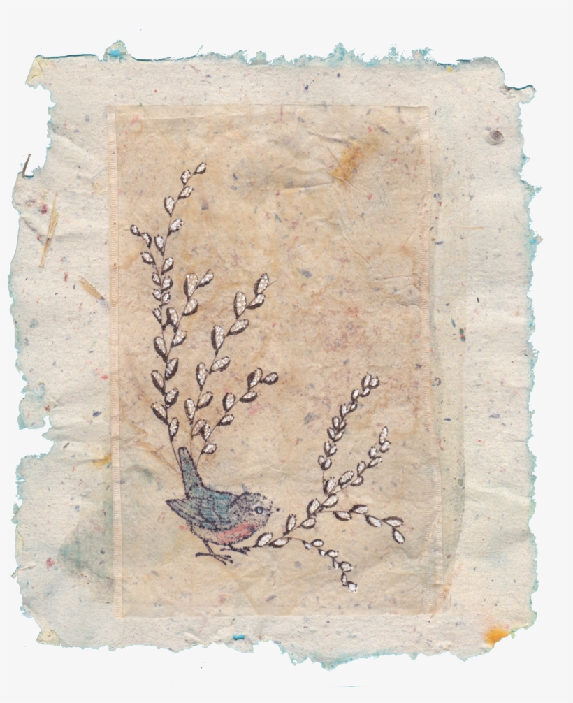 Pre-strung Zendala Traced Onto A Used Coffee Filter - Motif, transparent png #132472