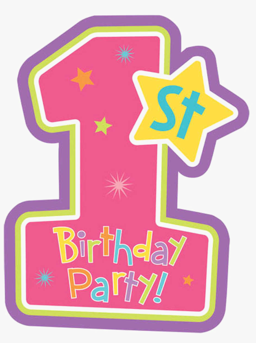 Download 1st Birthday Number Png - 1st Birthday Ideas