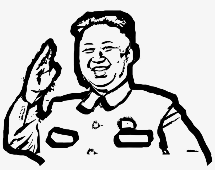 Freeuse Stock Obama The Death Of Otto Warmbier Politics - Outline Of Kim Jong Un, transparent png #132726