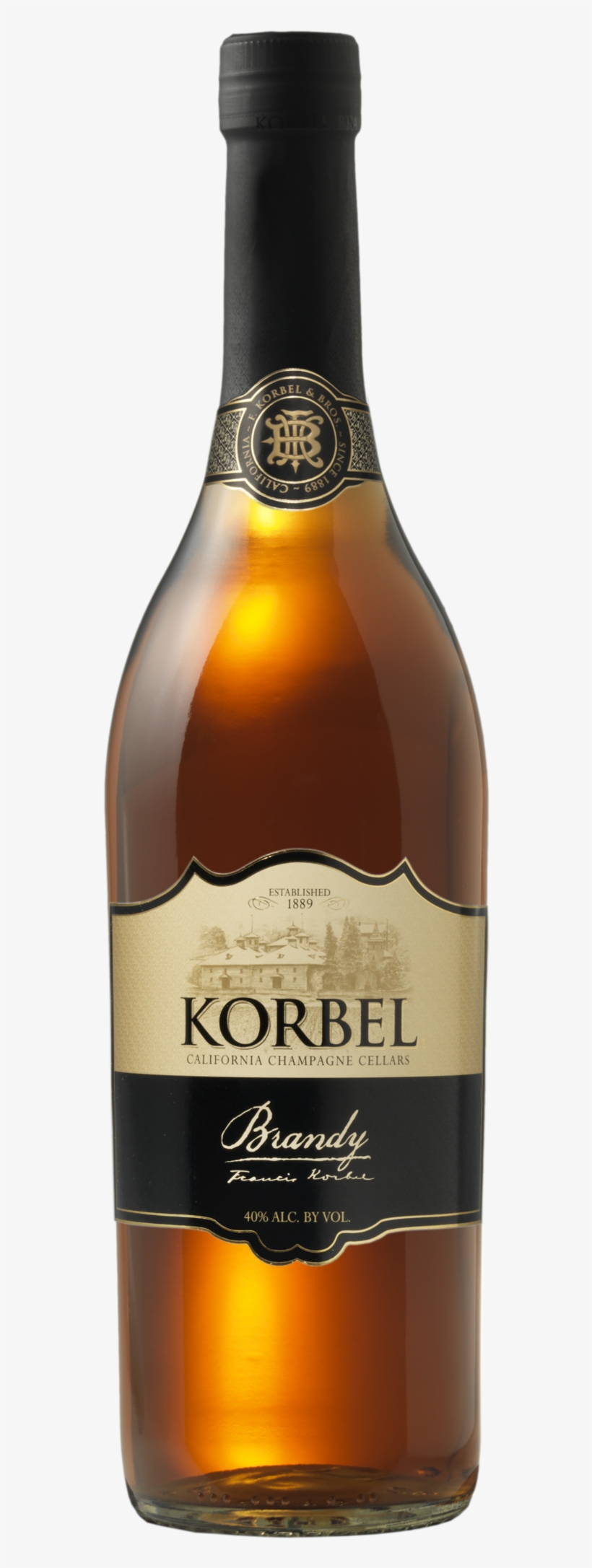 Korbel Brandy - 1.75 L Bottle, transparent png #132752