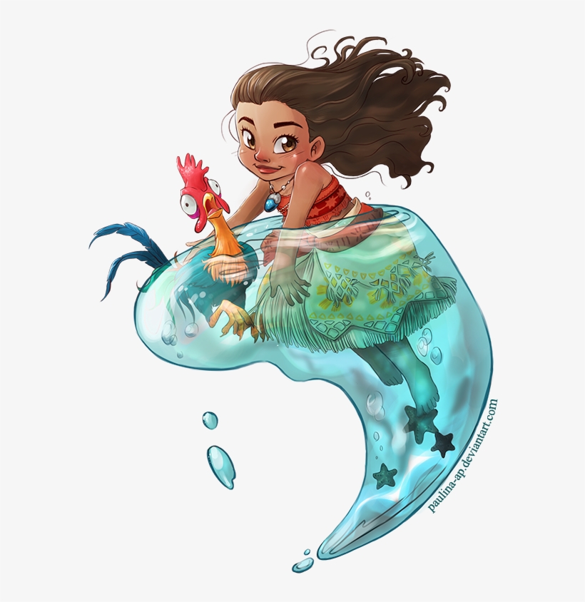 Moana By Paulina - Personajes De Disney Y Pixar, transparent png #132863