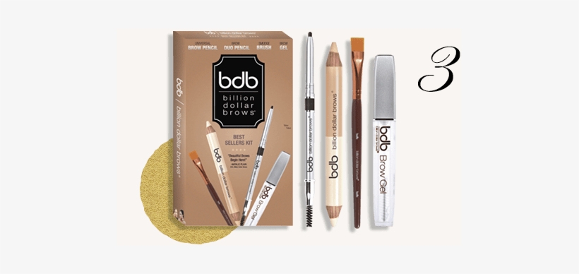 Beauty Tips & Tricks - Billion Dollar Brows - Best Sellers Brows Kit, transparent png #132986