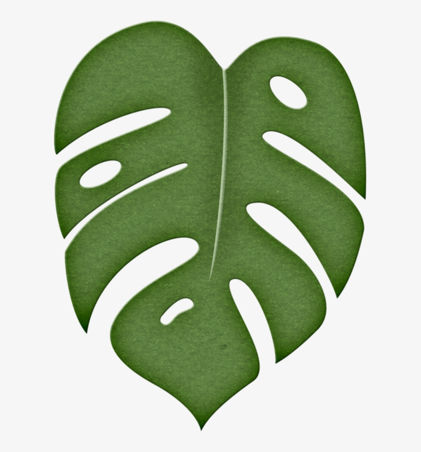 Jungle Leaf Template