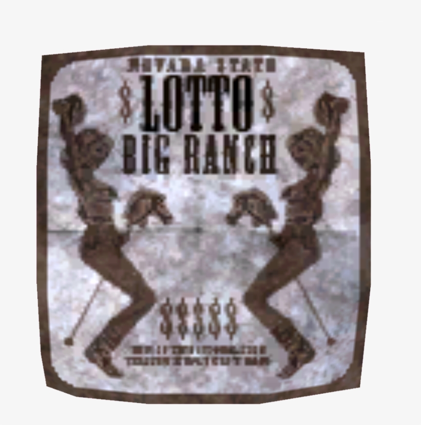 Lottery Ticket - Fallout New Vegas Lottery Ticket, transparent png #133285