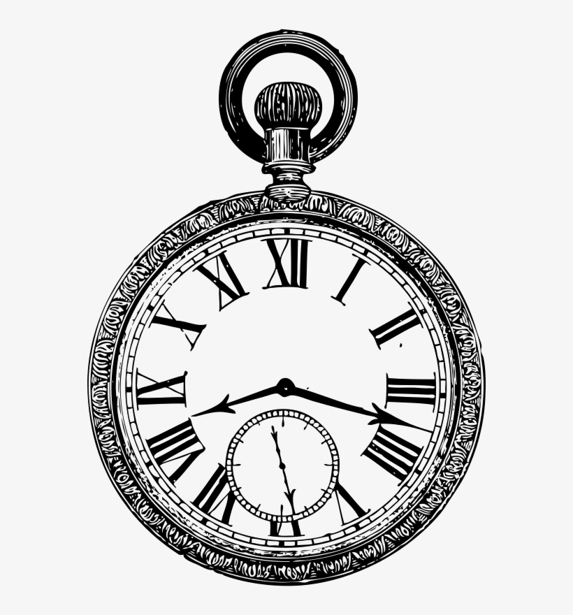 Reloj De Bolsillo Dibujo, transparent png #133671