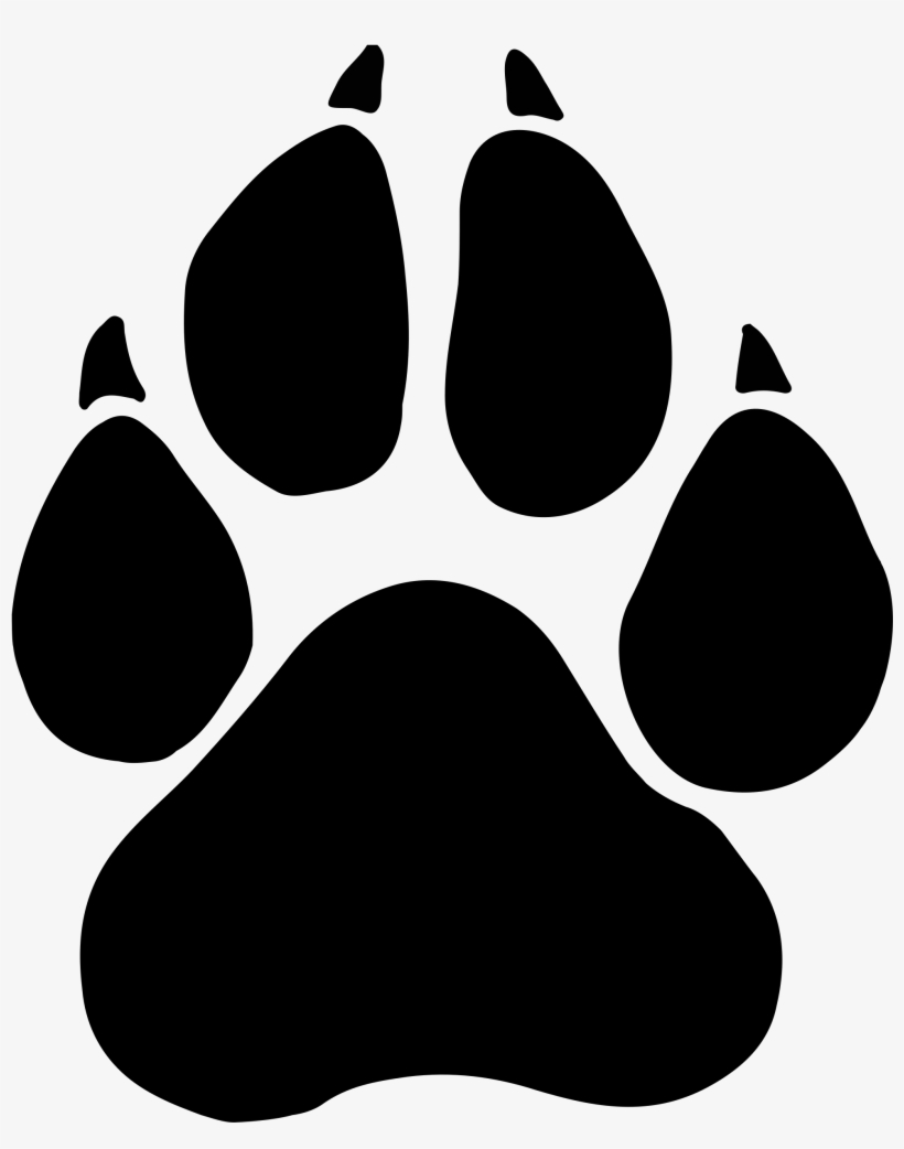 File Panther Paw Svg Panther Paw Print Png Free Transparent Png Download Pngkey