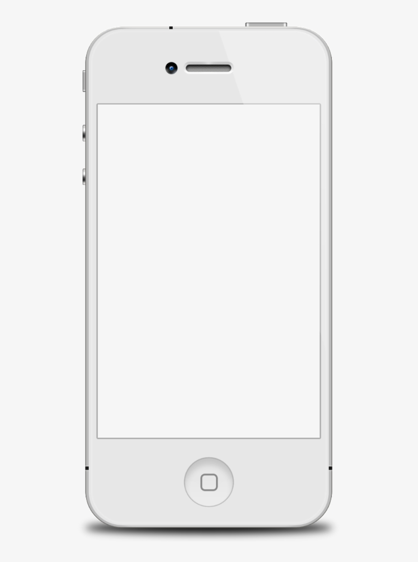 Iphone Png Transparent Vector Stock - White Iphone Transparent Png, transparent png #133986
