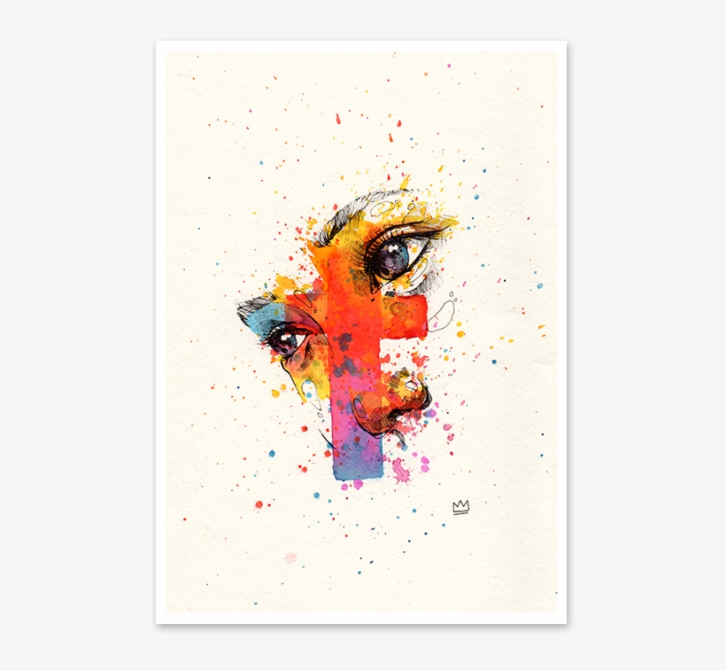 Dsorder - Marti Serra - Watercolor Painting, transparent png #133987