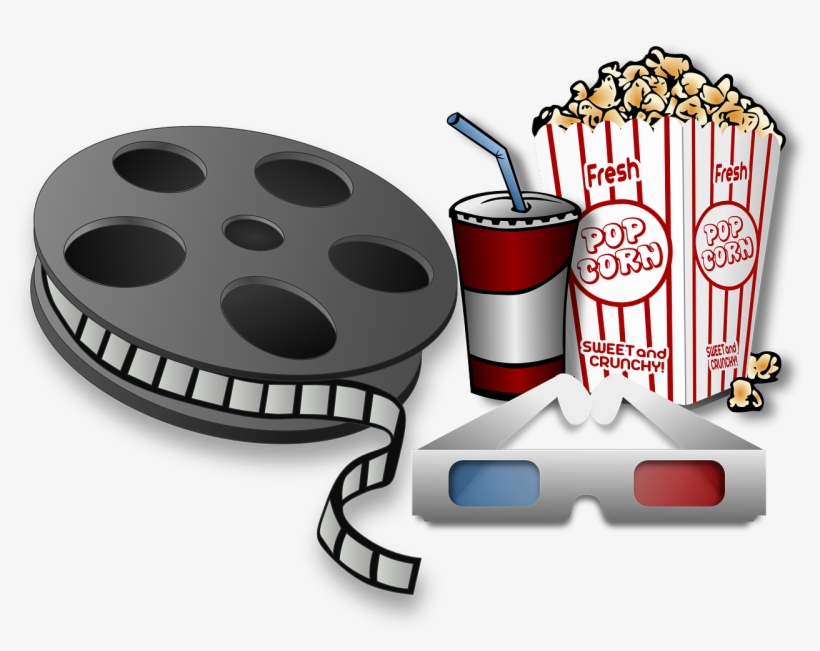 Clip Royalty Free Library Art Cinema Clip Gnokii Transprent - Clip Art Movie Reel, transparent png #134079