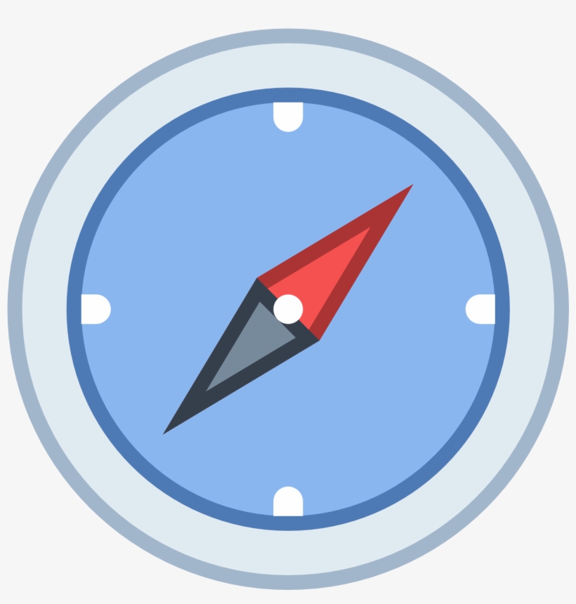 Compass Clipart Icon - Colegio Gandhi De Cuernavaca, transparent png #134157