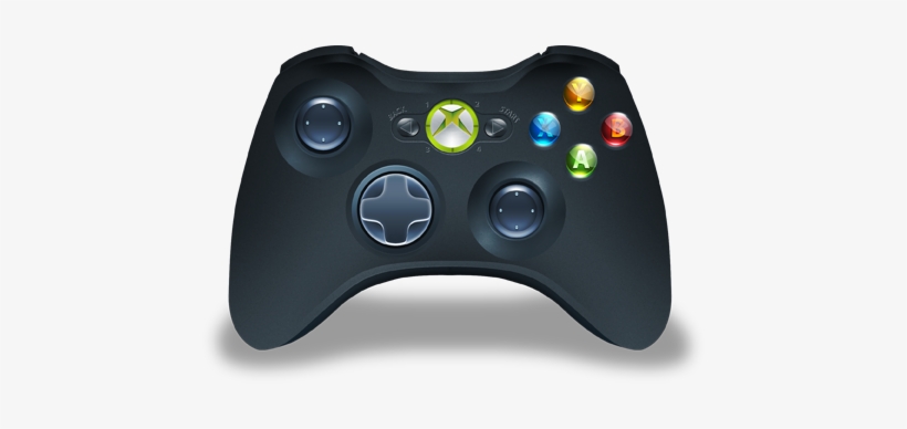 Xbox Gamepad Png - Xbox 360 Pad Icon, transparent png #134426