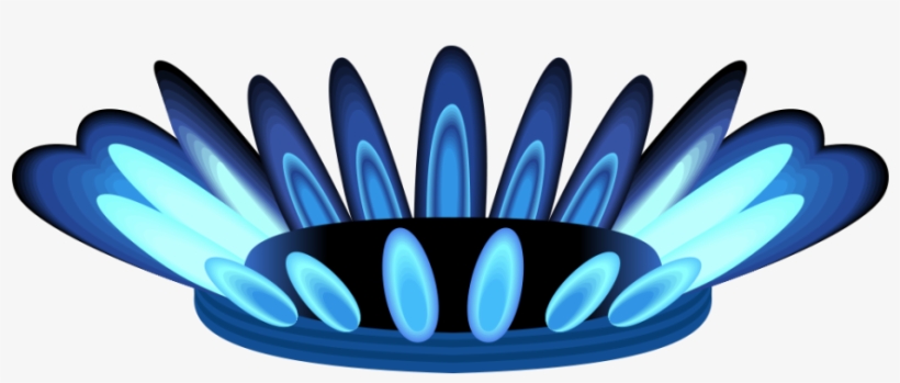 Blue Flame Png Background Image - Gas Flame Png, transparent png #134473