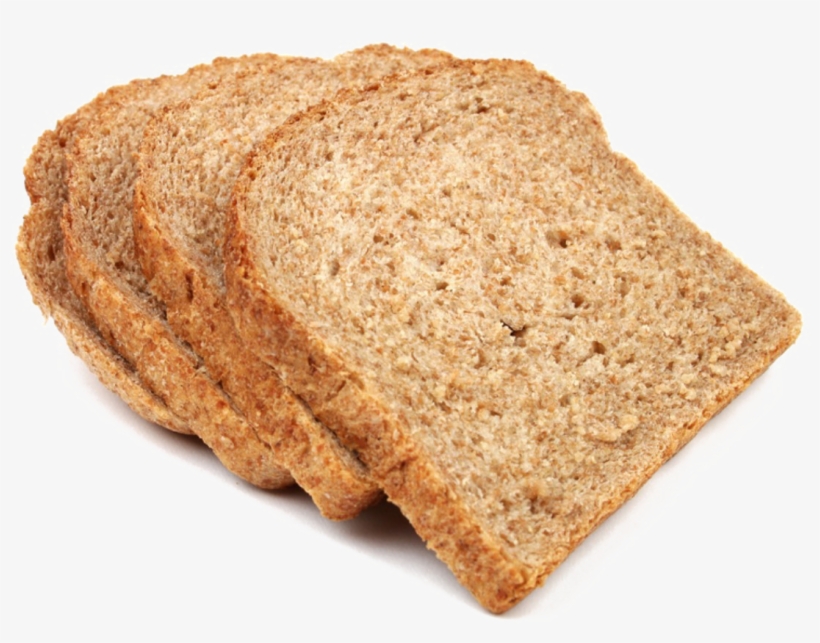 Brown Bread Png Image - Whole Wheat Bread Png, transparent png #134474