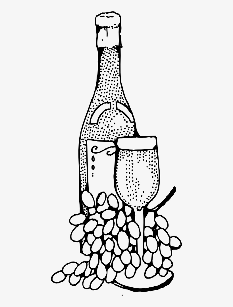 Szukaj W Google - Wine Bottle Clip Art, transparent png #134631