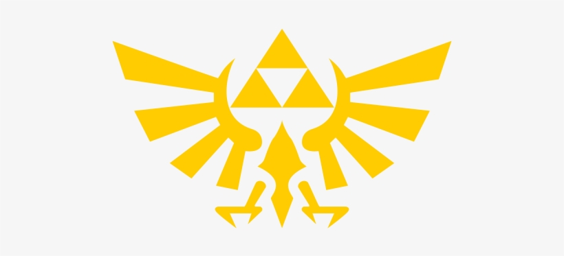 Zelda Triforce Pegatina, transparent png #134834