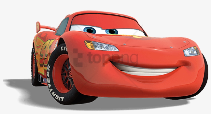 Cars Transparent Lightning Mcqueen - Cars 2 Lightning Mcqueen Png, transparent png #135019