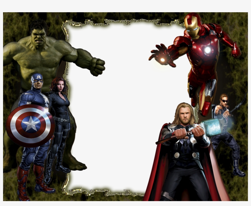 Avengers Frame - Avengers Frame Png, transparent png #135090