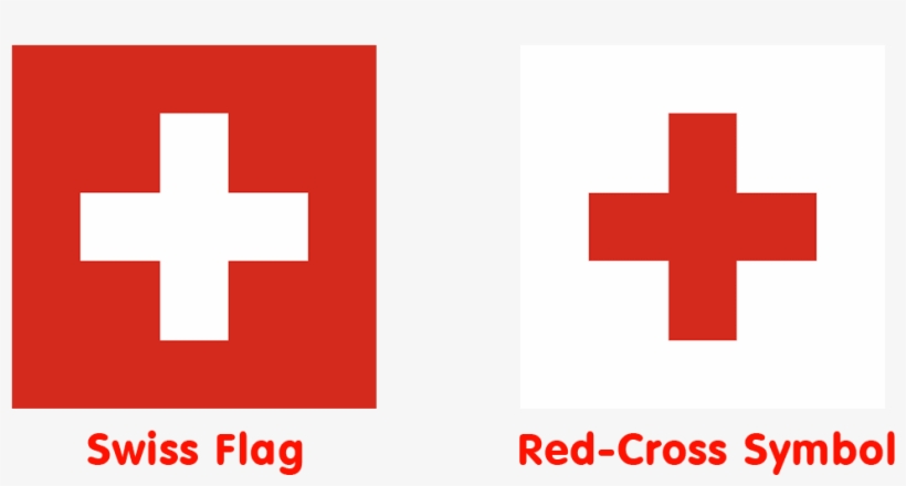 Free Red Cross Symbol, Download Free Clip Art, Free - Switzerland Flag Red Cross, transparent png #135247
