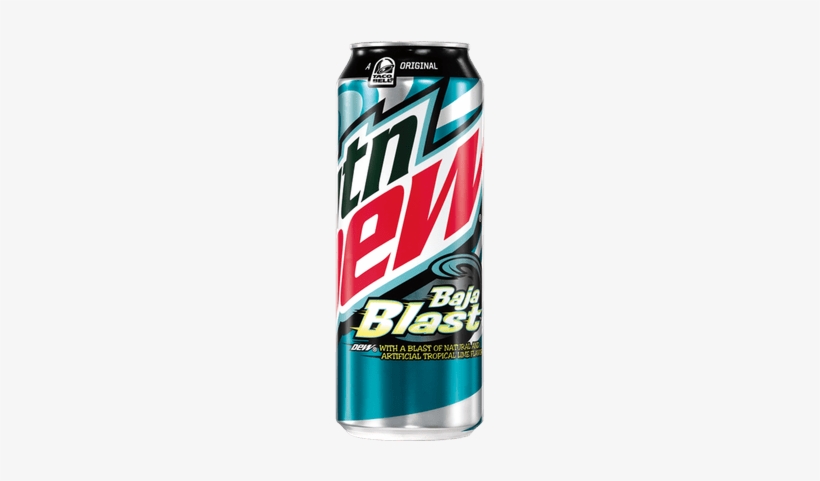 Mountain Dew Baja Blast Can - Mountain Dew Can No Background, transparent png #135413