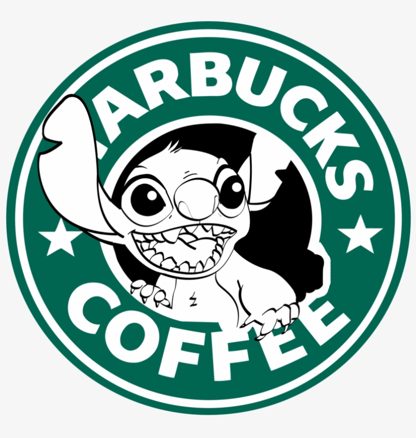 Starbucks Logo, Disney Starbucks, Starbucks Coffee, - Starbucks Coffee Stitch, transparent png #135467