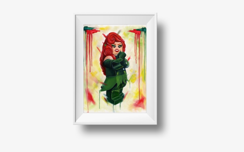 Poison Ivy Print - Poison Ivy, transparent png #135731