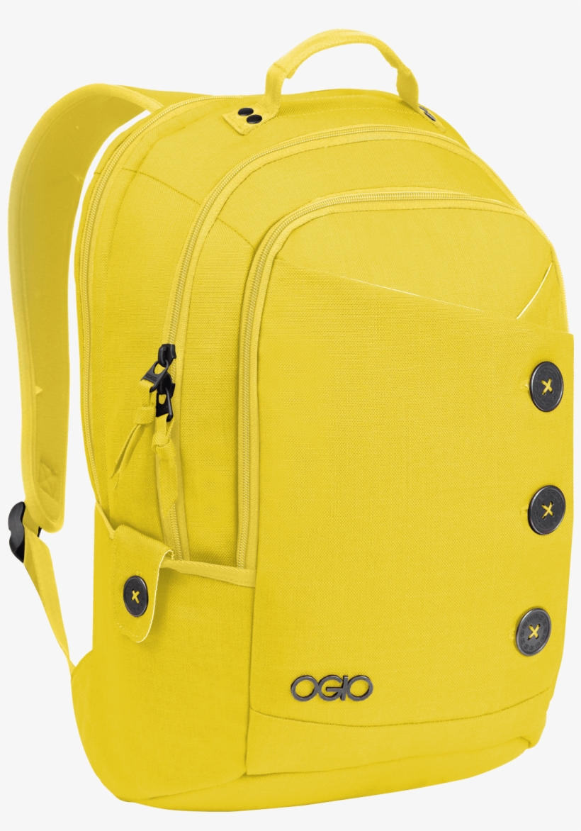 Ogio Yellow Backpack - Yellow Backpack Png, transparent png #135915