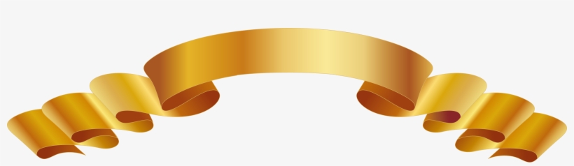 Euclidean Vector Download Ribbon - Ribbon Vector Gold Png, transparent png #136108