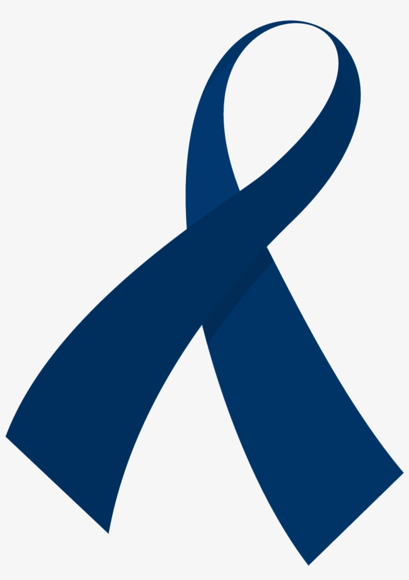 Cancer Ribbon Vector - Colon Cancer Ribbon Png, transparent png #136502